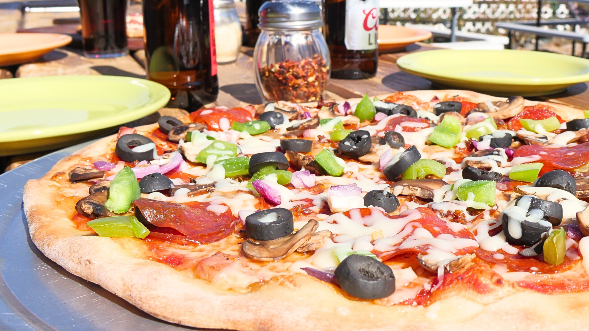 Sandi's Supreme supreme pizza